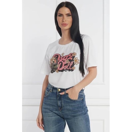 Bluzka damska Dsquared2 z bawełny