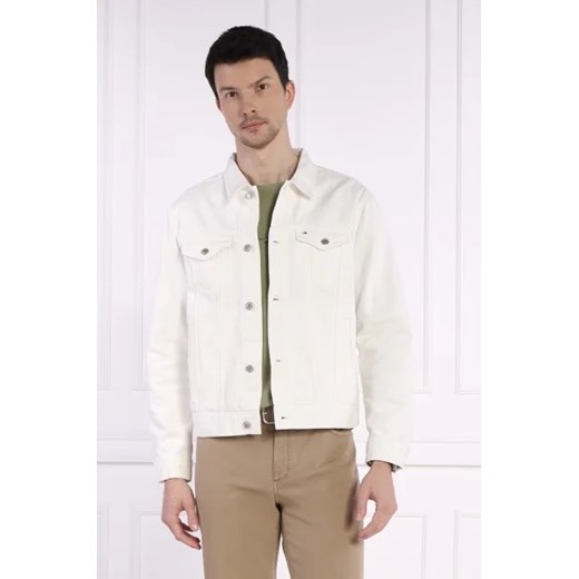 Tommy Hilfiger Kurtka jeansowa TRUCKER JKT RGD GABE | Regular Fit ze sklepu Gomez Fashion Store w kategorii Kurtki męskie - zdjęcie 172927689