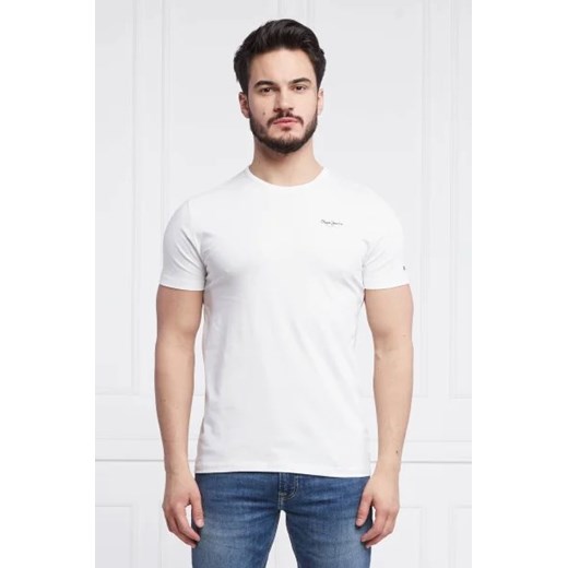 Pepe Jeans London T-shirt | Slim Fit ze sklepu Gomez Fashion Store w kategorii T-shirty męskie - zdjęcie 172927787