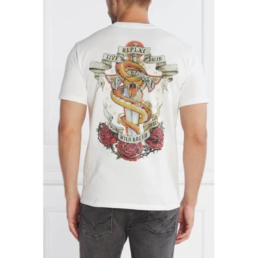 T-shirt męski Replay