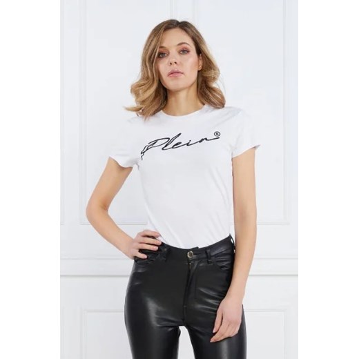 Philipp Plein T-shirt | Regular Fit ze sklepu Gomez Fashion Store w kategorii Bluzki damskie - zdjęcie 172927908