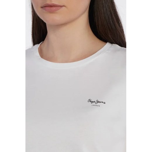 Pepe Jeans London T-shirt LORY | Regular Fit XL okazyjna cena Gomez Fashion Store