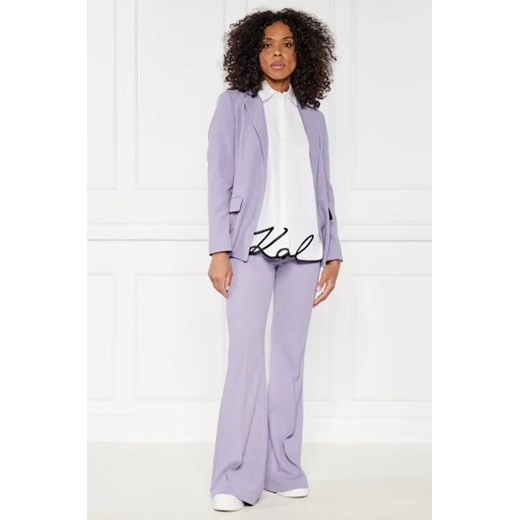 Karl Lagerfeld Koszula karl hem signature shirt | Regular Fit Karl Lagerfeld 38 promocyjna cena Gomez Fashion Store