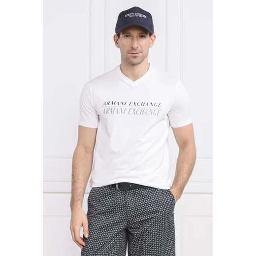 Armani Exchange T-shirt | Slim Fit Armani Exchange S promocja Gomez Fashion Store