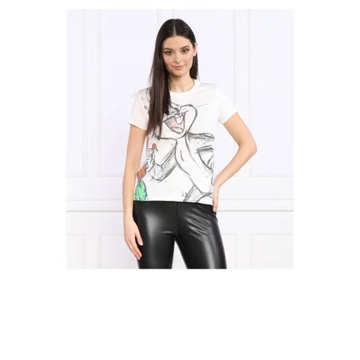 Desigual T-shirt Desigual x Looney Tunes | Regular Fit Desigual L wyprzedaż Gomez Fashion Store