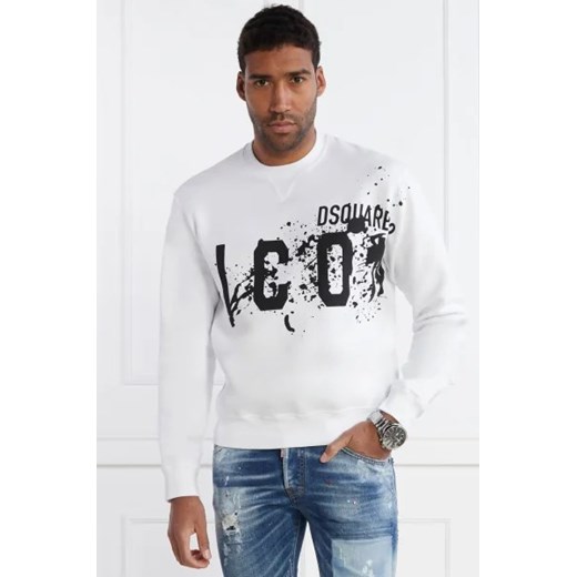 Dsquared2 Bluza | Regular Fit ze sklepu Gomez Fashion Store w kategorii Bluzy męskie - zdjęcie 172929126