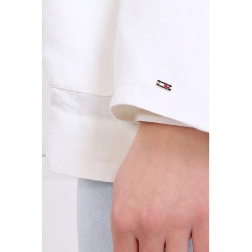 Tommy Hilfiger Lniana marynarka CASUAL LINEN SB BLAZER | Regular Fit Tommy Hilfiger 42 promocja Gomez Fashion Store