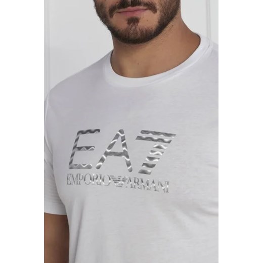 EA7 T-shirt | Regular Fit XL Gomez Fashion Store okazja