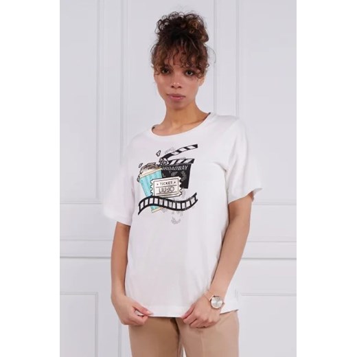 Liu Jo Sport T-shirt | Regular Fit ze sklepu Gomez Fashion Store w kategorii Bluzki damskie - zdjęcie 172929858