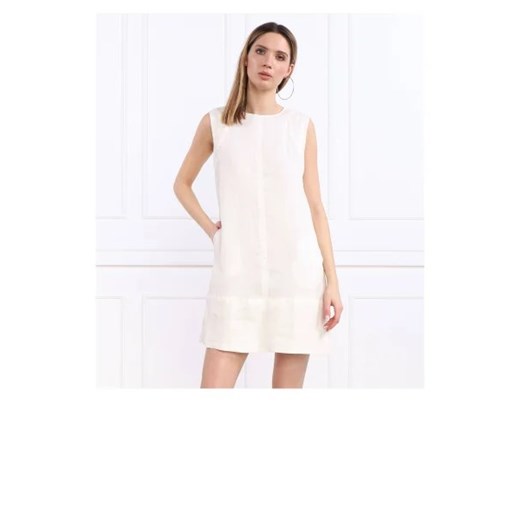 Marella SPORT Lniana sukienka ANGRI ze sklepu Gomez Fashion Store w kategorii Sukienki - zdjęcie 172929966