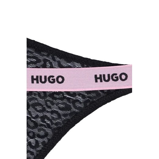 Hugo Bodywear Koronkowe stringi S promocyjna cena Gomez Fashion Store