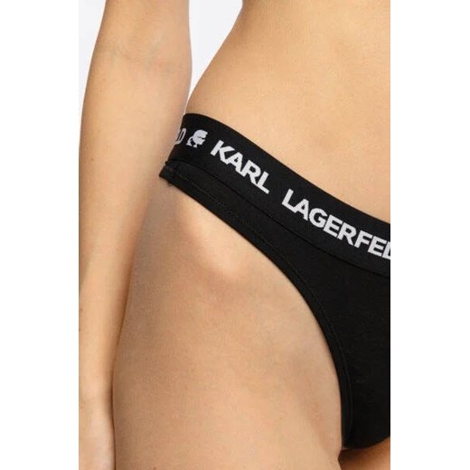 Majtki damskie Karl Lagerfeld z elastanu