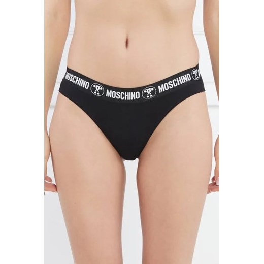 Moschino Underwear Figi brazylijskie ze sklepu Gomez Fashion Store w kategorii Majtki damskie - zdjęcie 172935037