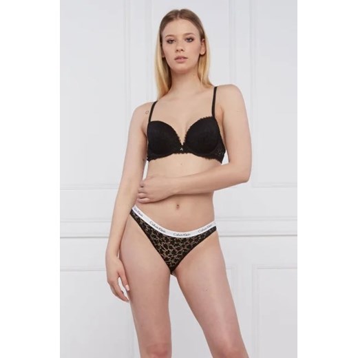 Majtki damskie Calvin Klein Underwear koronkowe z nylonu