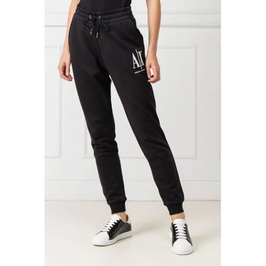 Armani Exchange Spodnie dresowe | Regular Fit ze sklepu Gomez Fashion Store w kategorii Spodnie damskie - zdjęcie 172937425