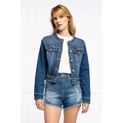 Twinset Actitude Kurtka jeansowa | Slim Fit | denim ze sklepu Gomez Fashion Store w kategorii Kurtki damskie - zdjęcie 172937516