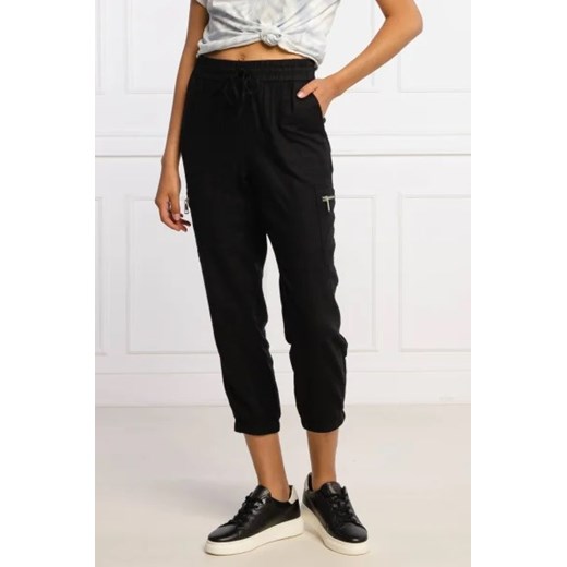 DKNY JEANS Lniane spodnie | Regular Fit XS okazyjna cena Gomez Fashion Store
