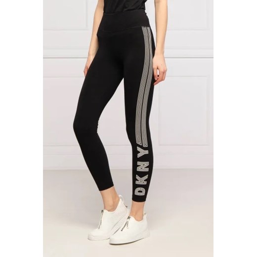 DKNY Sport Legginsy TRACK | Regular Fit ze sklepu Gomez Fashion Store w kategorii Spodnie damskie - zdjęcie 172940027