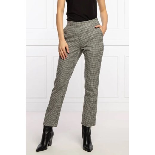 Silvian Heach Spodnie DISKA | Regular Fit | z dodatkiem wełny ze sklepu Gomez Fashion Store w kategorii Spodnie damskie - zdjęcie 172940098