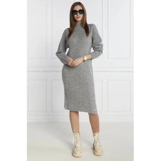 BOSS ORANGE Sukienka C_Fagdasa | z dodatkiem wełny ze sklepu Gomez Fashion Store w kategorii Sukienki - zdjęcie 172941358