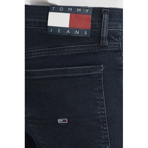 Jeansy męskie Tommy Jeans z elastanu