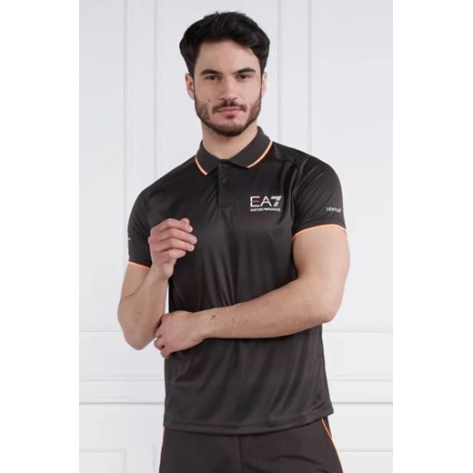 EA7 Polo | Regular Fit L okazja Gomez Fashion Store