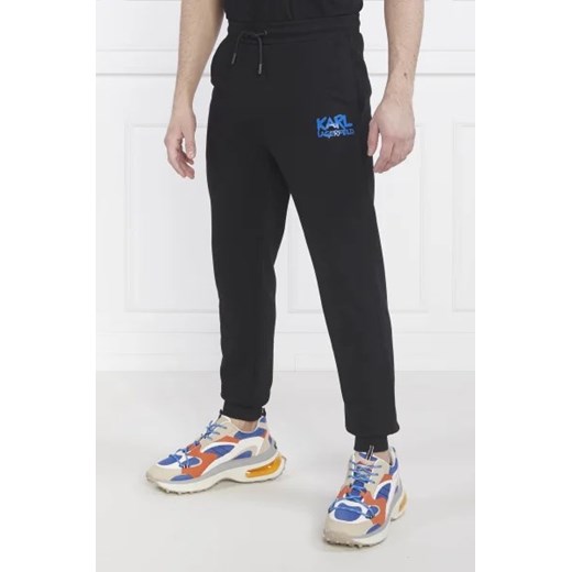 Karl Lagerfeld Spodnie dresowe | Regular Fit Karl Lagerfeld L okazja Gomez Fashion Store
