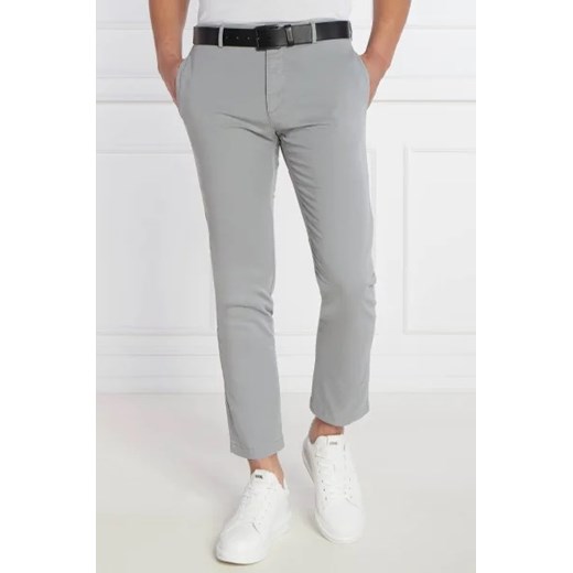 HUGO Spodnie chino David222D | Slim Fit ze sklepu Gomez Fashion Store w kategorii Spodnie męskie - zdjęcie 172944455
