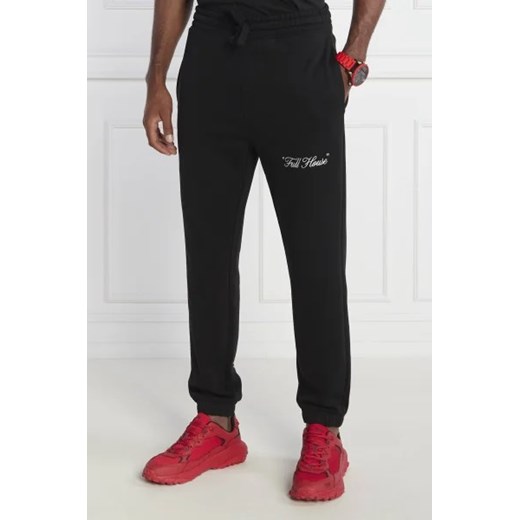 HUGO Spodnie dresowe Duttocks | Regular Fit ze sklepu Gomez Fashion Store w kategorii Spodnie męskie - zdjęcie 172944898