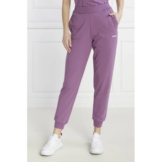 Hugo Bodywear Spodnie dresowe SHUFFLE PANTS | Regular Fit ze sklepu Gomez Fashion Store w kategorii Spodnie damskie - zdjęcie 172945195