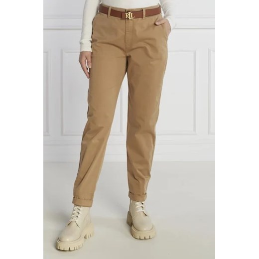BOSS ORANGE Spodnie Tachini | Regular Fit ze sklepu Gomez Fashion Store w kategorii Spodnie damskie - zdjęcie 172945419