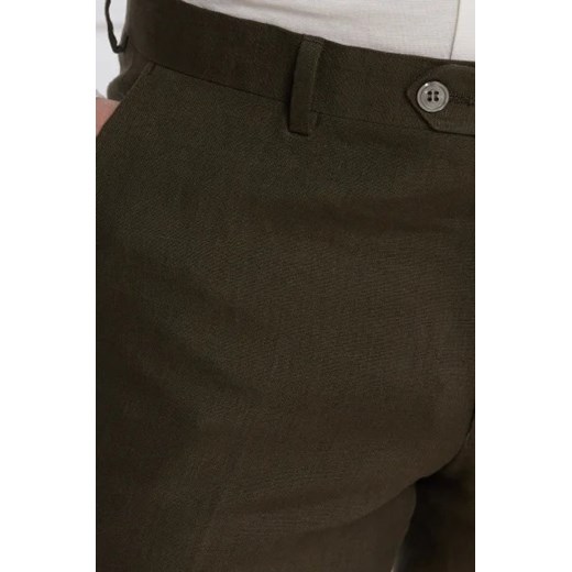 Oscar Jacobson Lniane spodnie Denz | Regular Fit Oscar Jacobson 54 okazyjna cena Gomez Fashion Store