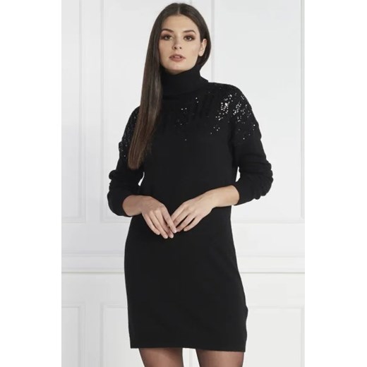 Liu Jo Sukienka | z dodatkiem wełny i kaszmiru ze sklepu Gomez Fashion Store w kategorii Sukienki - zdjęcie 172946395