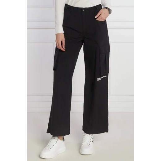 Karl Lagerfeld Jeans Spodnie cargo | Loose fit ze sklepu Gomez Fashion Store w kategorii Spodnie damskie - zdjęcie 172946448