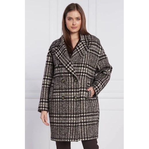 Patrizia Pepe Płaszcz | z dodatkiem wełny ze sklepu Gomez Fashion Store w kategorii Płaszcze damskie - zdjęcie 172946616