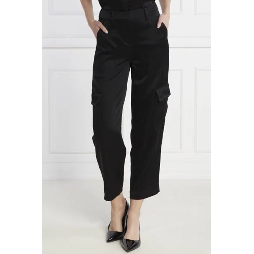 Michael Kors Spodnie SATIN CARGO PANT | Loose fit ze sklepu Gomez Fashion Store w kategorii Spodnie damskie - zdjęcie 172946865