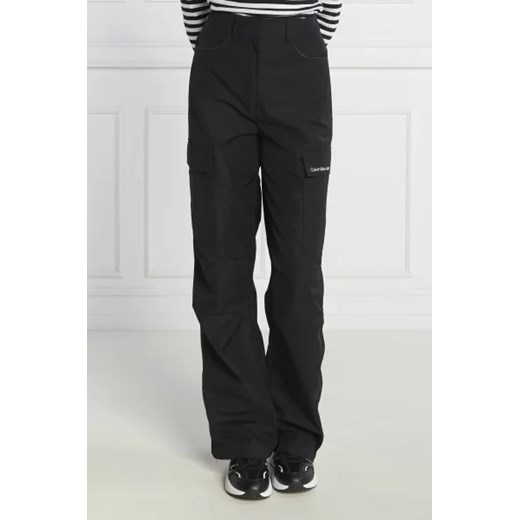 CALVIN KLEIN JEANS Spodnie | Regular Fit ze sklepu Gomez Fashion Store w kategorii Spodnie damskie - zdjęcie 172947096