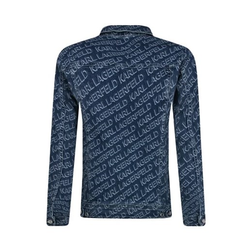 Karl Lagerfeld Kids Kurtka jeansowa | Regular Fit 162 okazja Gomez Fashion Store
