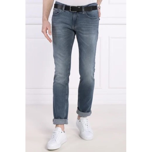 Jeansy męskie Tommy Jeans bawełniane 