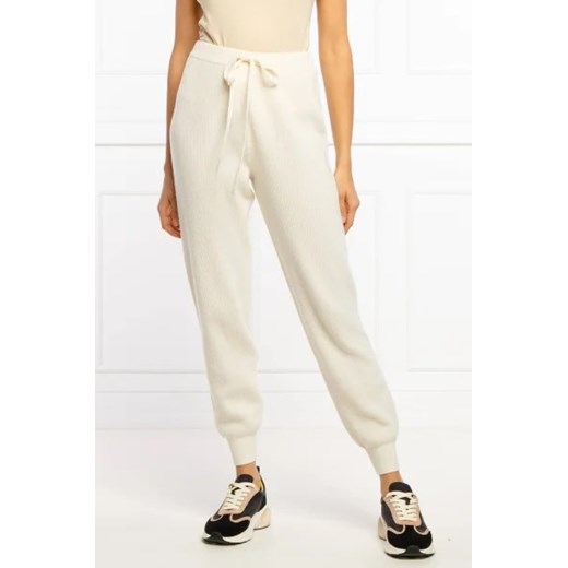 MAX&Co. Wełniane spodnie dresowe SCAPPATO | Regular Fit ze sklepu Gomez Fashion Store w kategorii Spodnie damskie - zdjęcie 172948818