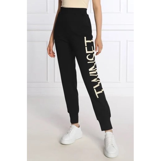 TWINSET Spodnie dresowe | Regular Fit ze sklepu Gomez Fashion Store w kategorii Spodnie damskie - zdjęcie 172949185