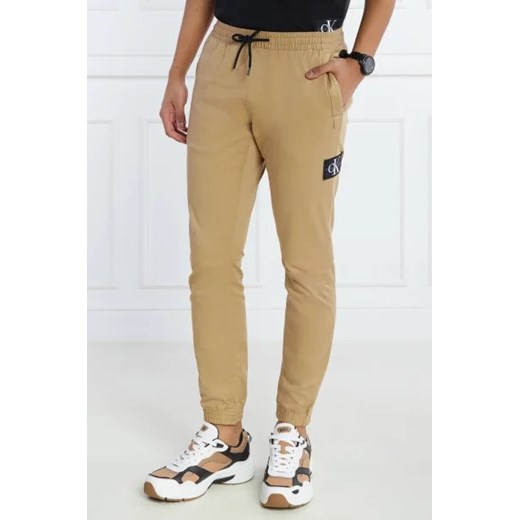 CALVIN KLEIN JEANS Spodnie jogger | Skinny fit ze sklepu Gomez Fashion Store w kategorii Spodnie męskie - zdjęcie 172949265