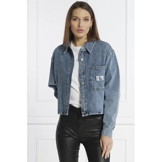 CALVIN KLEIN JEANS Kurtka jeansowa | Cropped Fit XS Gomez Fashion Store wyprzedaż
