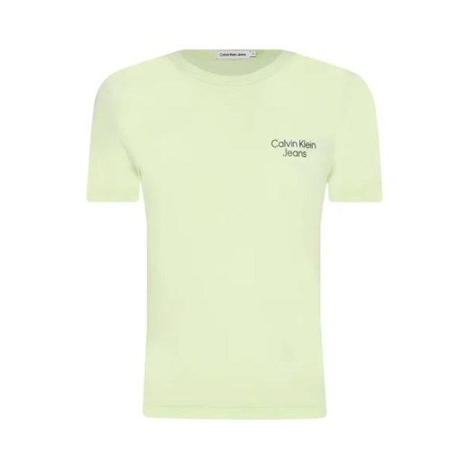 CALVIN KLEIN JEANS T-shirt | Regular Fit ze sklepu Gomez Fashion Store w kategorii T-shirty chłopięce - zdjęcie 172950809