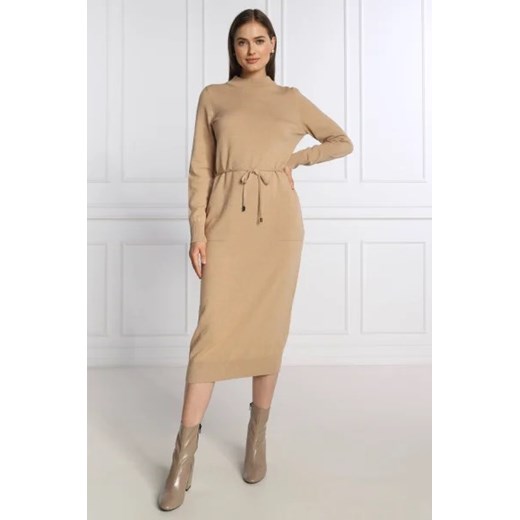 Peserico Wełniana sukienka | z dodatkiem jedwabiu Peserico 34 okazja Gomez Fashion Store