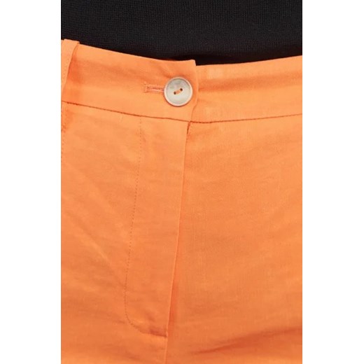 Pinko Lniane spodnie POLICORO | flare fit Pinko 42 okazyjna cena Gomez Fashion Store