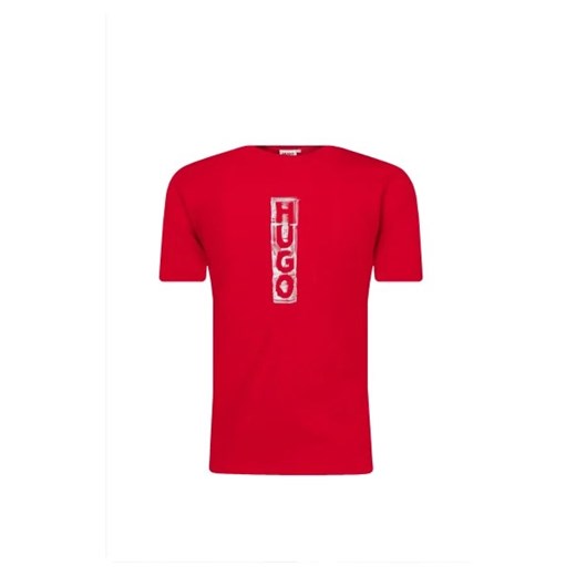 HUGO KIDS T-shirt | Regular Fit ze sklepu Gomez Fashion Store w kategorii T-shirty chłopięce - zdjęcie 172951617