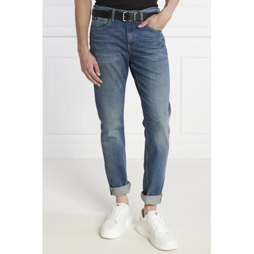 Jeansy męskie Calvin Klein bawełniane