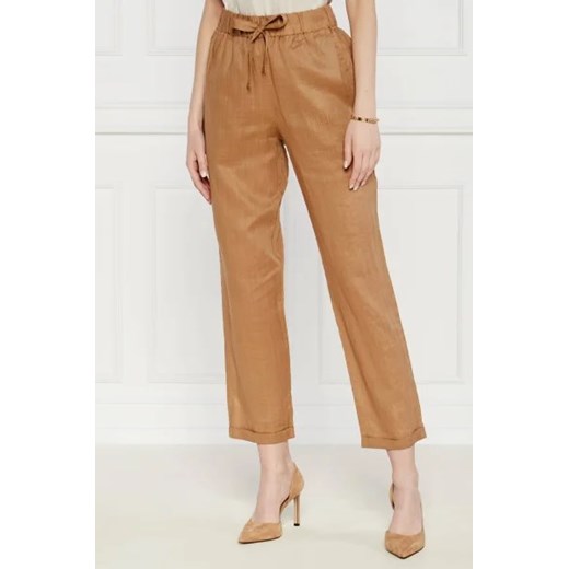 BOSS ORANGE Spodnie cygaretki timpa | Loose fit ze sklepu Gomez Fashion Store w kategorii Spodnie damskie - zdjęcie 172951786