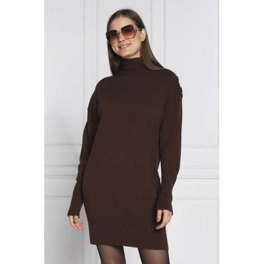 Marella SPORT Sukienka SANREMO | z dodatkiem wełny i kaszmiru XXL wyprzedaż Gomez Fashion Store